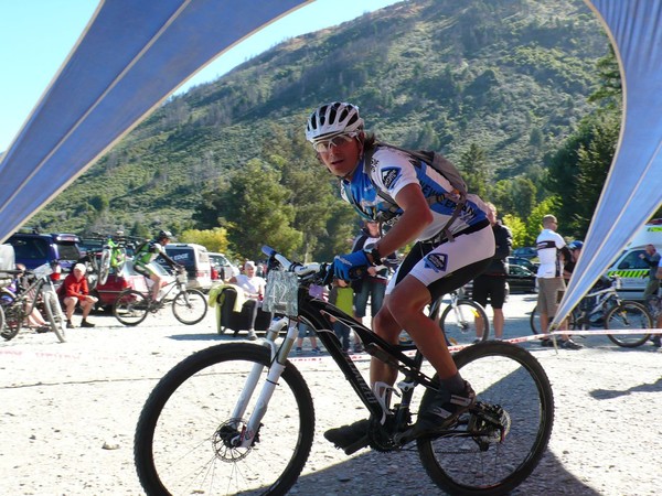 Jim Hawkridge from Outside Sports gets on his bike